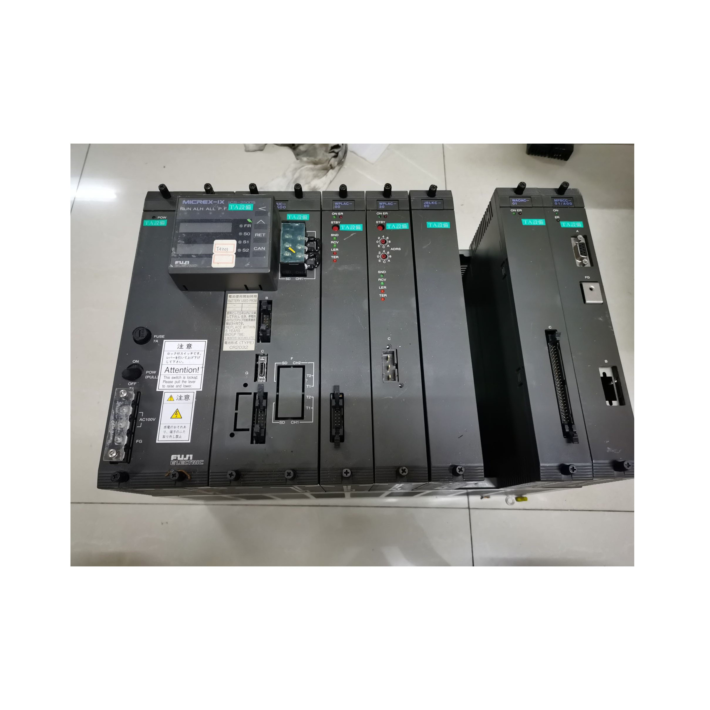 FUJI   MODULE PLC  WPLAC-00 WPLAC-30 JBLKC-00