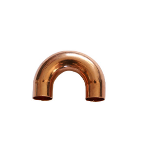 Copper U Bend  180 Degree Return Bend for Air Conditioner Connecting Tube Refrigeration Spare Part Copper Fittings