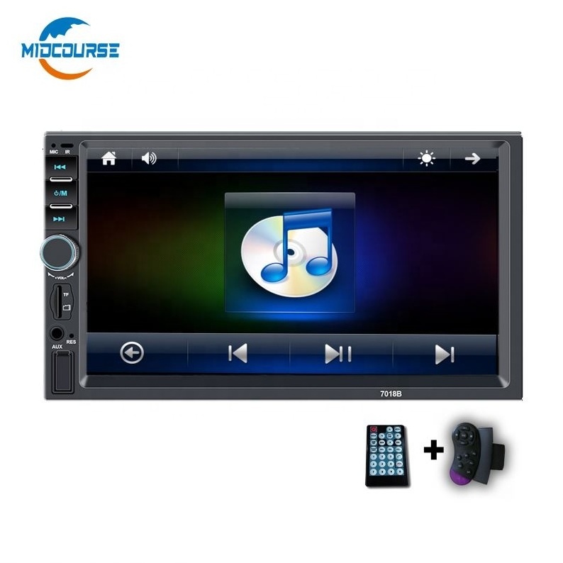 Car MP5 Player Car Radio BT Phone Music Mirror Link Rear View Camera Function Car Camera MP3 MP4 HD Player