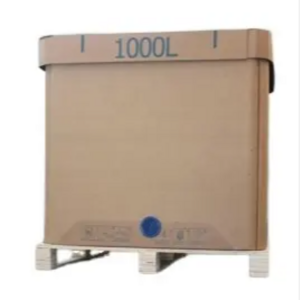 Rain water tank 1000L paper cardboard  customized collapsible food grade liquid packaging ibc container foldable ibc tank paper