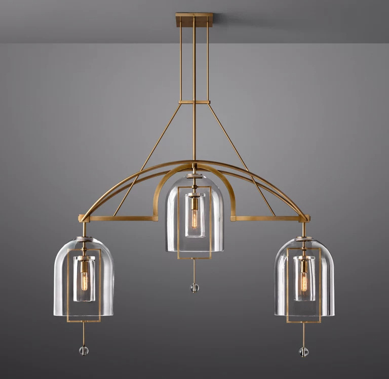 61inch Kitchen Lighting Modern Chandelier Luxury For Home Lamp Bar Retro Decoration Restaurant Chandelier