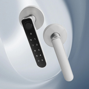 Intelligent Electronic Fingerprint Door Handle Smart Lock