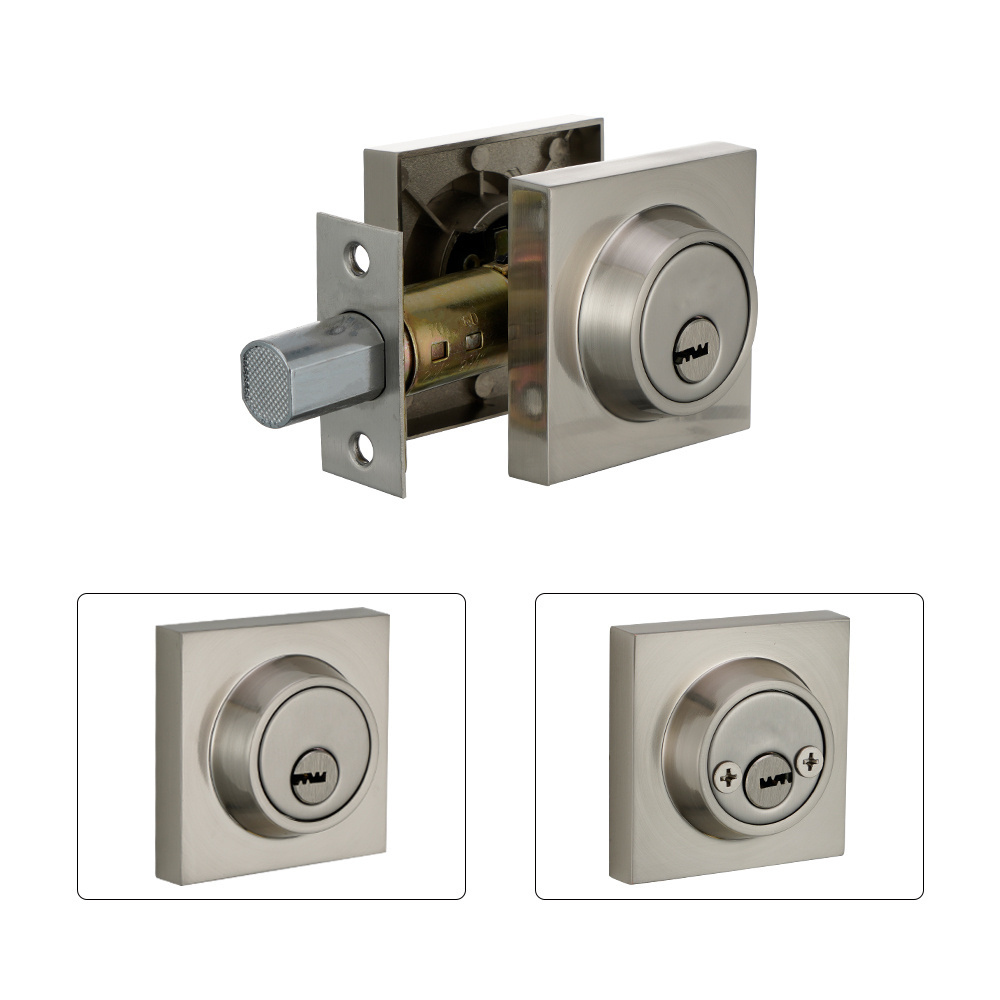 China OEM Wholesale Price Double Sided Cylinder Lock Deadbolt