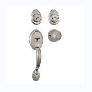 Modern American Mechanical Deadbolt Combo  Handle Key Zinc Alloy Door Lock  export for USA market