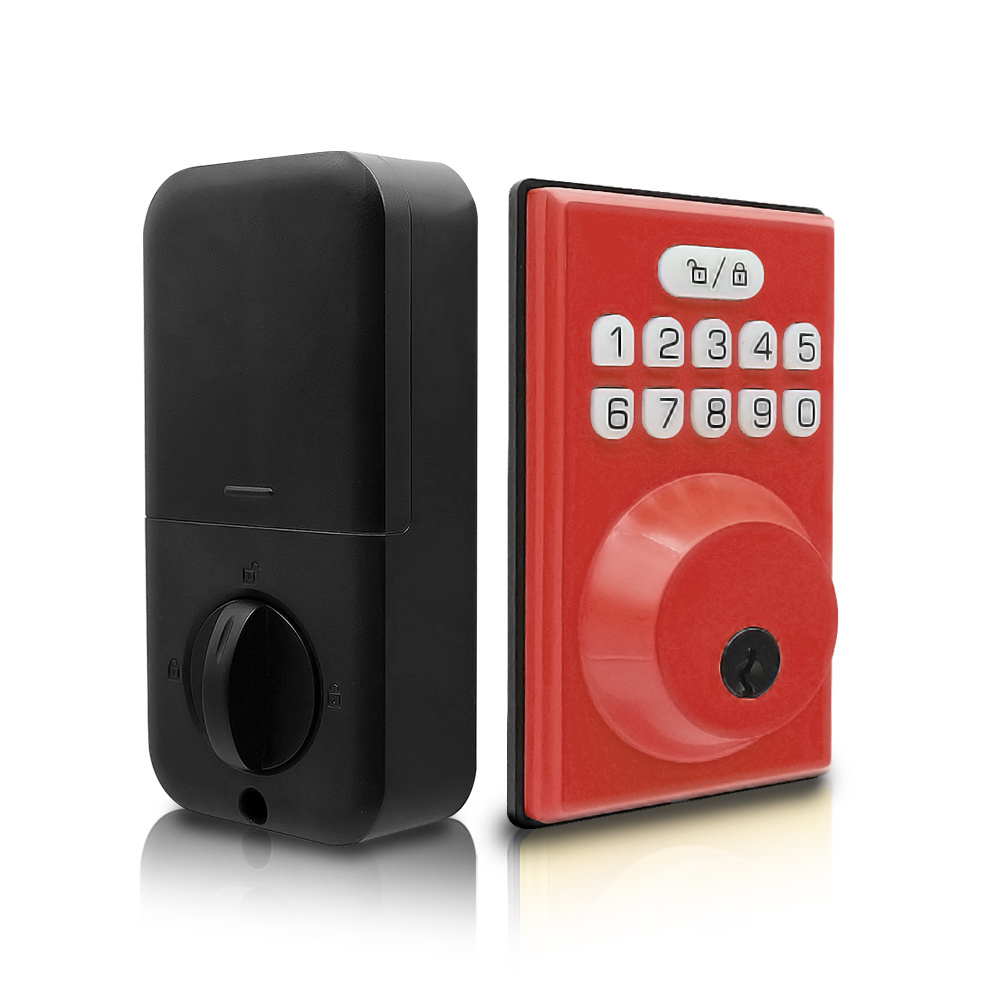 Digital 2023 New Style Password Lock Entrance Colorful Smart Deadbolt Lock Keyless Smart Deadbolt Door Lock