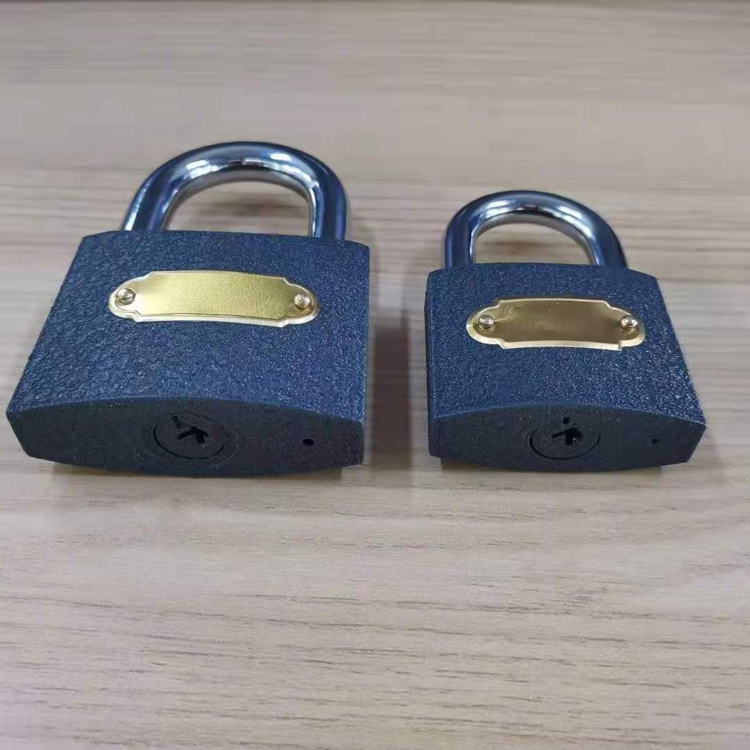 OEM 50mm Heavy Duty Stainless Steel Shackle Solid Iron Padlock With Padlocks and Keys in bulk