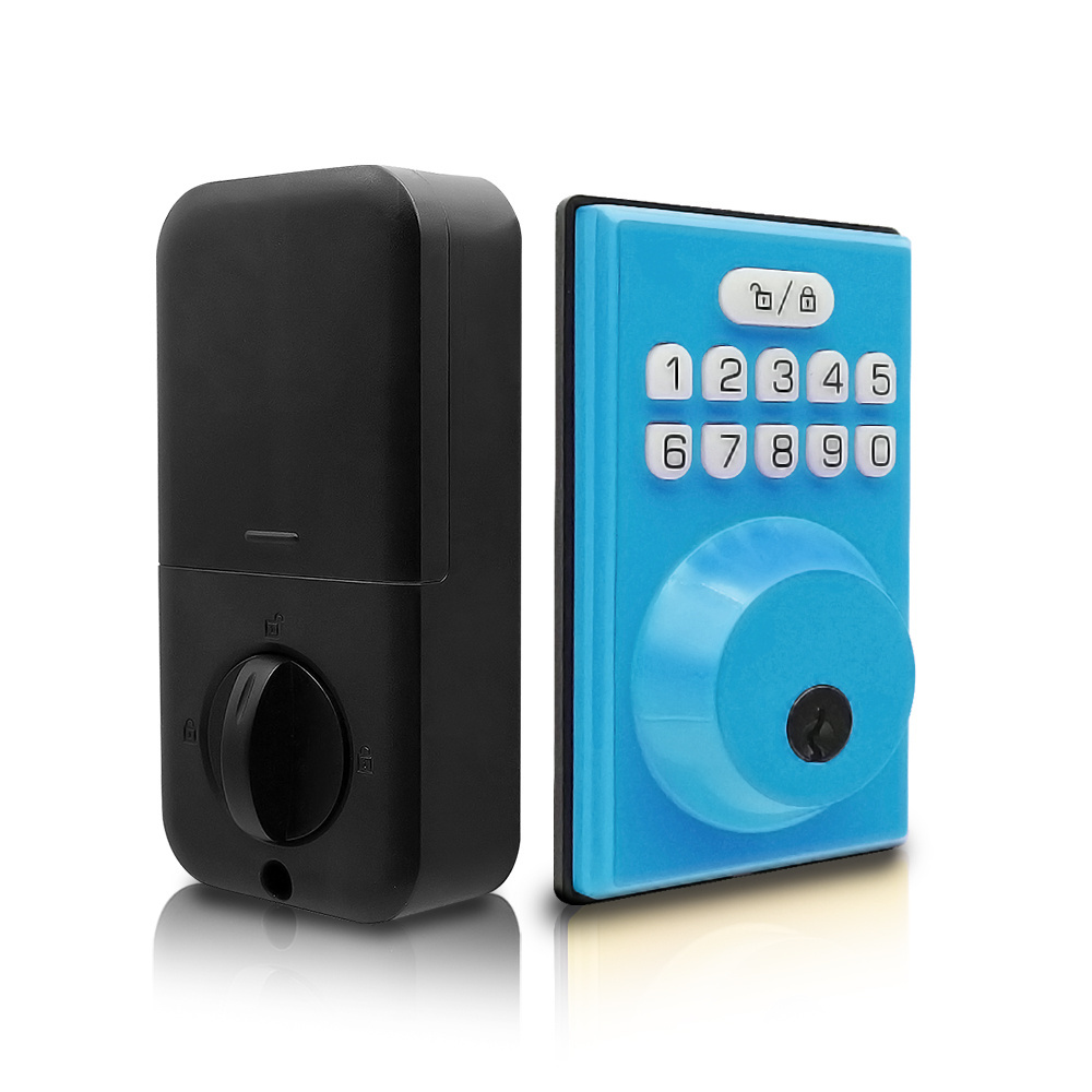 Digital 2023 New Style Password Lock Entrance Colorful Smart Deadbolt Lock Keyless Smart Deadbolt Door Lock