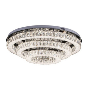 Zeal Lighting Modern Led Ceiling Light Flush Mount, Crystal Led Ceiling Lamp For Home Hotel