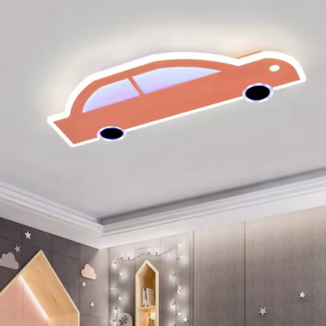 Modern cartoon LED kids lamp boy room cars modeling ceiling light children's bedroom eye protection Kids Lamp