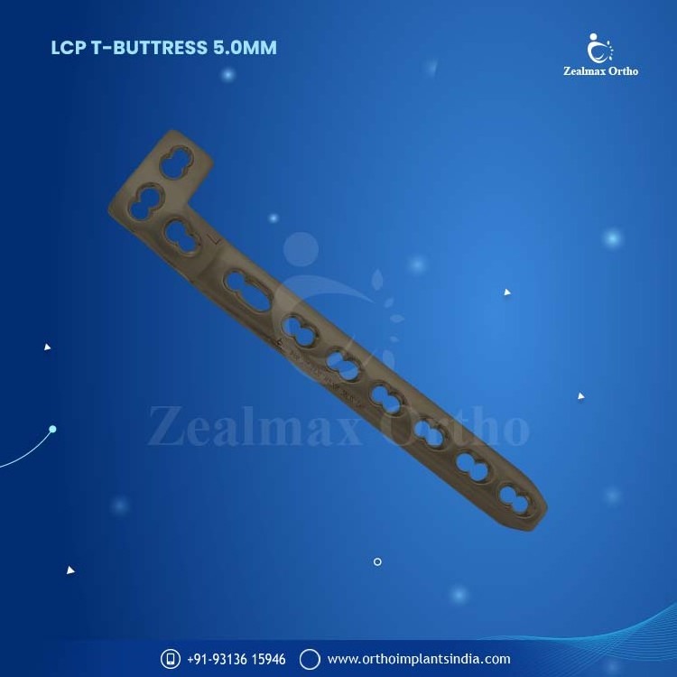 Zealmax Ortho Wholesale Stainless Steel Orthopedic Plate Implants LCP L Buttress Plate Locking Plates