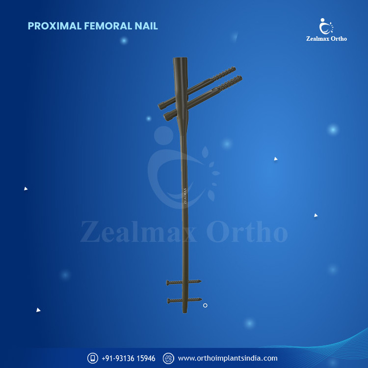 Zealmax Ortho Trauma Orthopedic Implants Exporters Best Quality Short Proximal Femoral Intramedullary Nail