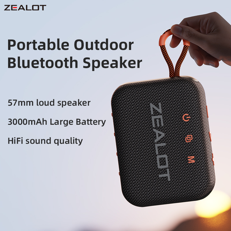 Wholesale Manufacturing Custom Mini Smart Portable Zealot S75 Speaker Outdoor Bass Bluetooth Wireless Speaker