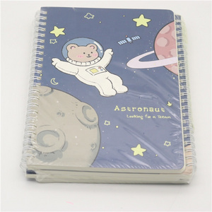 Zeamor Kawaii Exercise Book A5 Double Wire Coil Binding Spiral Writing Journal Notebook For Students