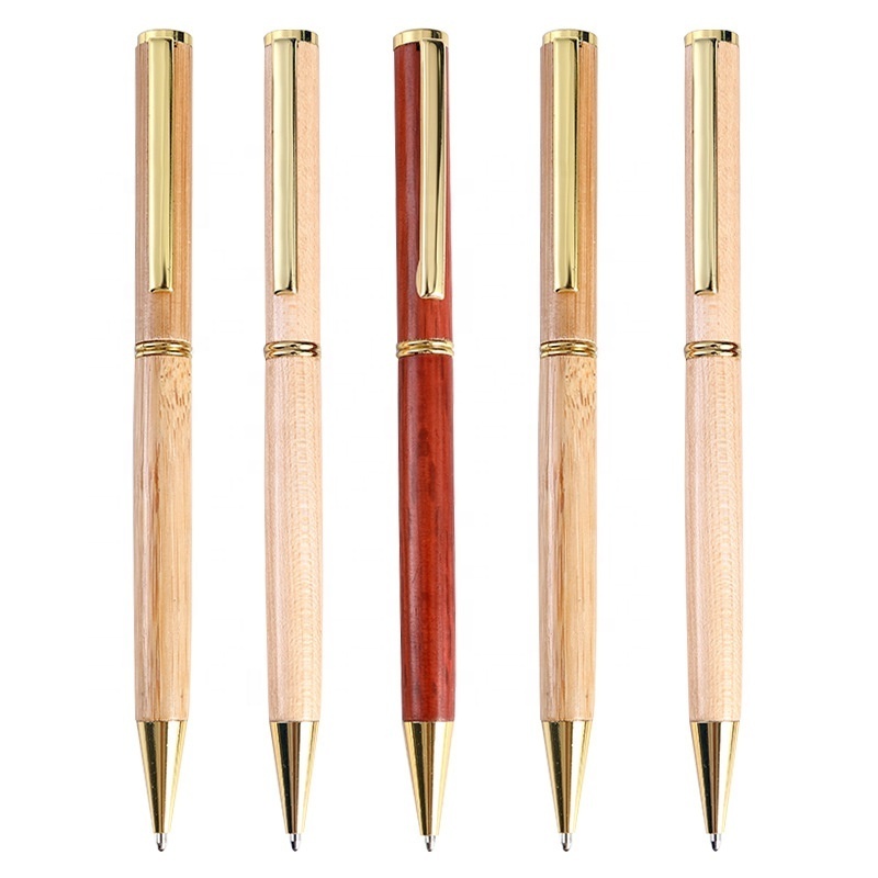 Zeamor Biodegradable Walnut Turning Kit Executive Gifts Twist Natural Wood Pen