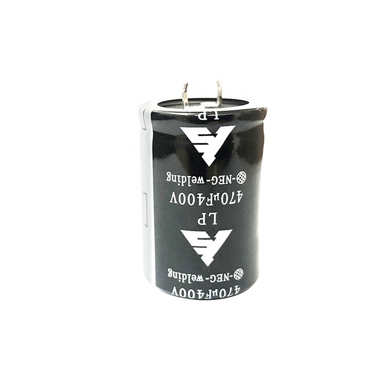 400V 470uF 2000H 85deg 20% 30*50mm Snap in Aluminum Electrolytic Capacitor LPG471M30050FVA Special Design For Welding Machine