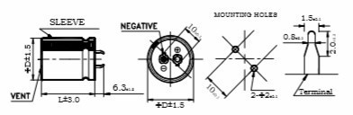 200V 2200uF 2000H 85deg 20%  30*60mm Sanp in Aluminum Electrolytic Capacitor Special Design for  Welding Machine LPL222M30060FVA