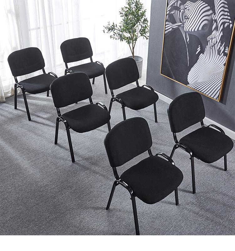 Black Burlap Press Visitor Office Chair Conference Chair Comfortable Mesh Office Chairs