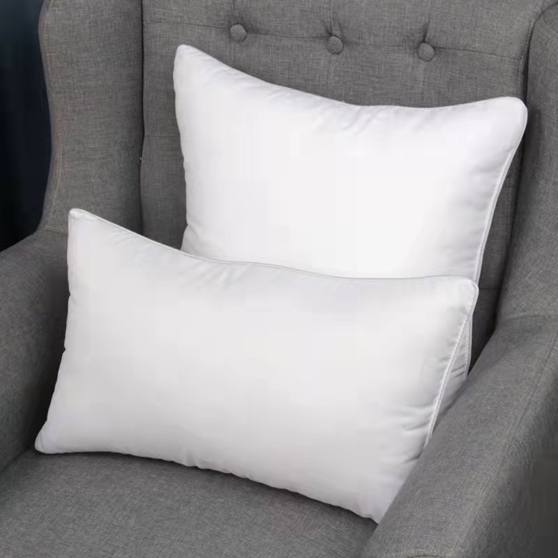 Hotel Cushion Cotton Filled Pillow Inner Bed Cushion Insert In Wholesale