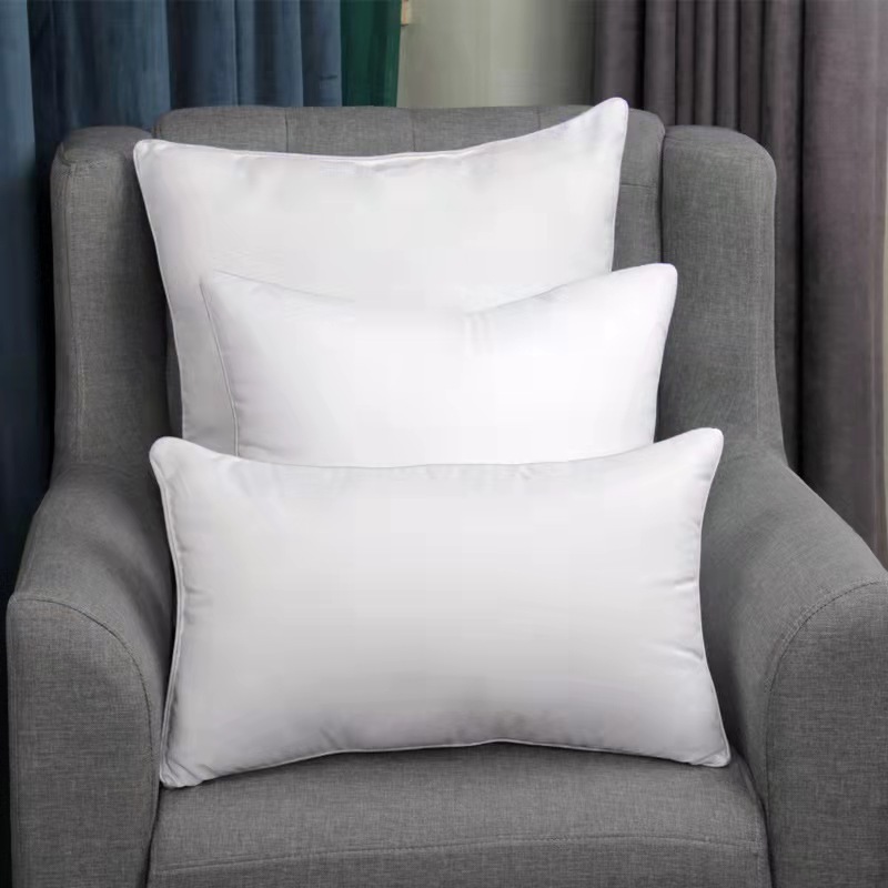 Hotel Cushion Cotton Filled Pillow Inner Bed Cushion Insert In Wholesale