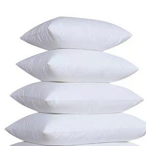 Hotel Cushion Cotton Filled Pillow Inner Bed Cushion Insert In Wholesale