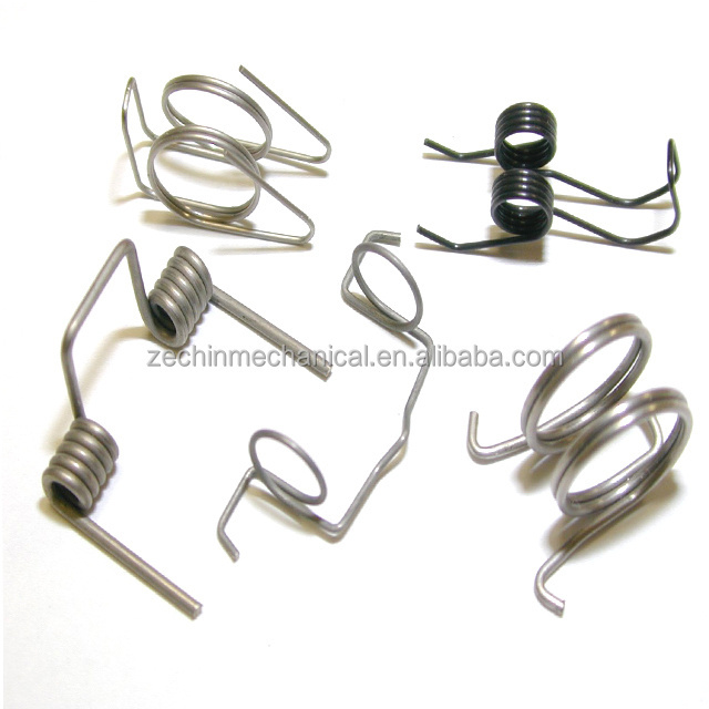 Custom shaped CNC stainless steel wire bending formed spring