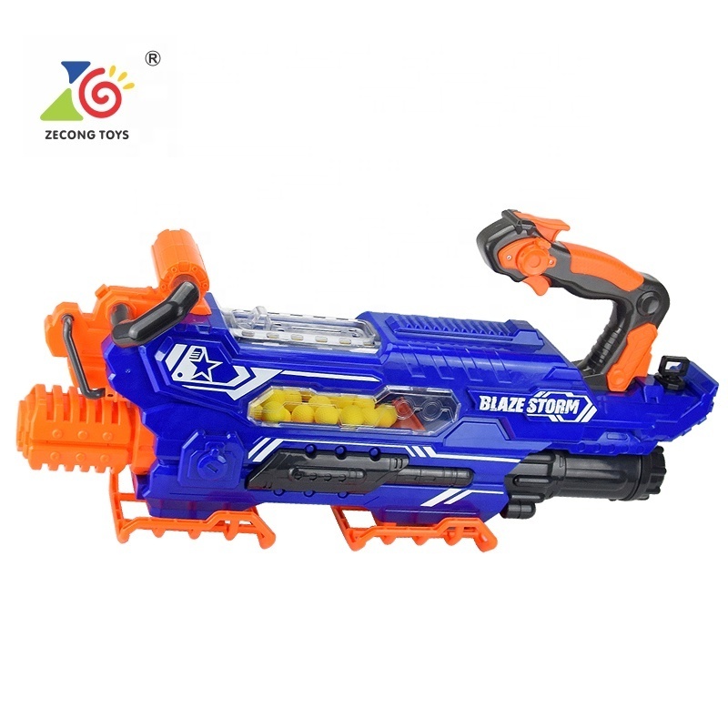 Blaze storm fully motorized blaster toy guns for boys guns for adult foam round ball gun juguetes