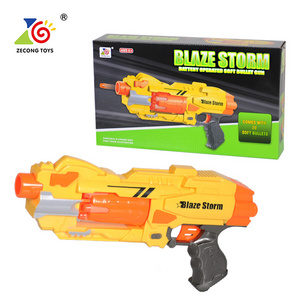 BLAZE STORM kids plastic soft Bullet Gun Toy with soft darts