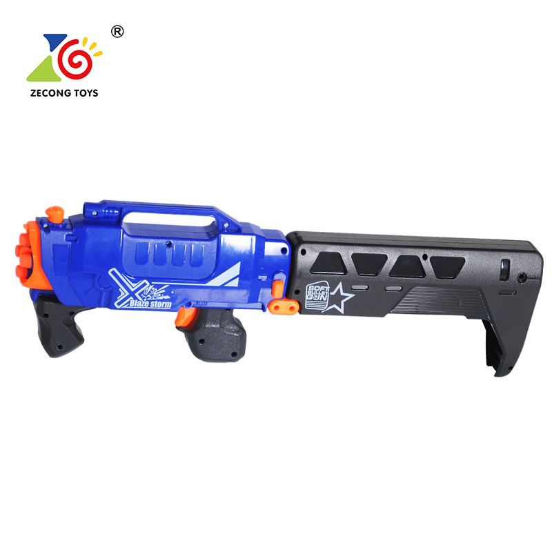 BLAZE STORM new arrival super fold soft bullet gun with EPE EVA foam bullet toys