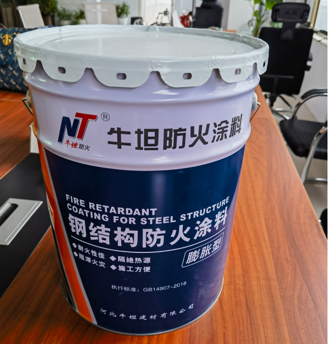 Good weather resistance Fireproof Intumescent Coating Solvent based Paint For Steel Structural