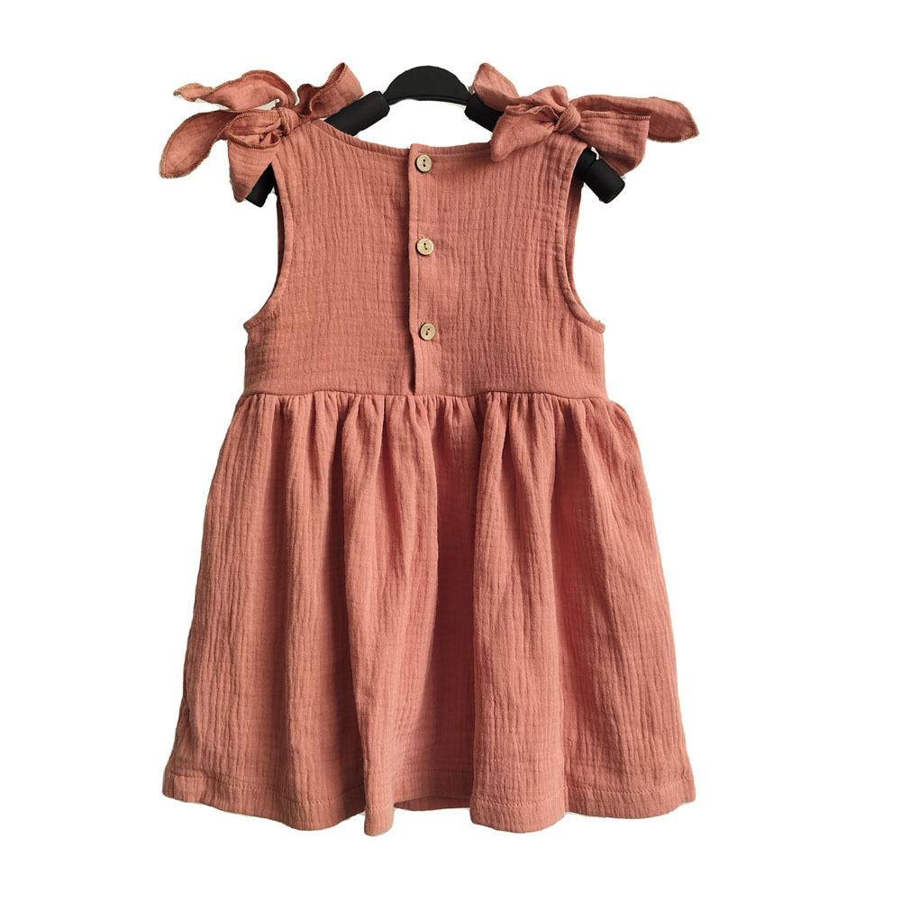 Summer Baby Dresses Muslin Girls Clothes Princess Dress 0-10Years Girl Infant Toddler Girls Clothing