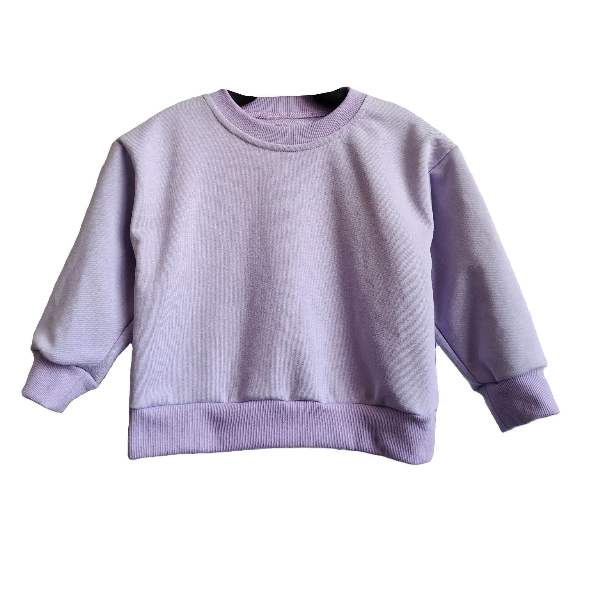 Baby Cotton Crewneck Spring Long Sleeve Pullover Unisex Toddler Jumper Casual Kids Oversized Sweatshirt