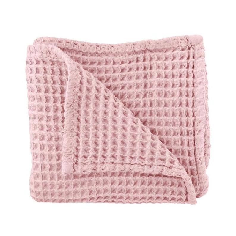 infant boy and girls soft and lofty waffle gauze shower gift gender neutral waffle baby swaddle blanket