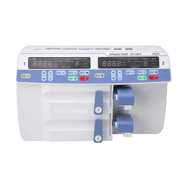 High Quality Dual channel two channels Automatical Laboratory Syringe Pump with Different Flow Rate