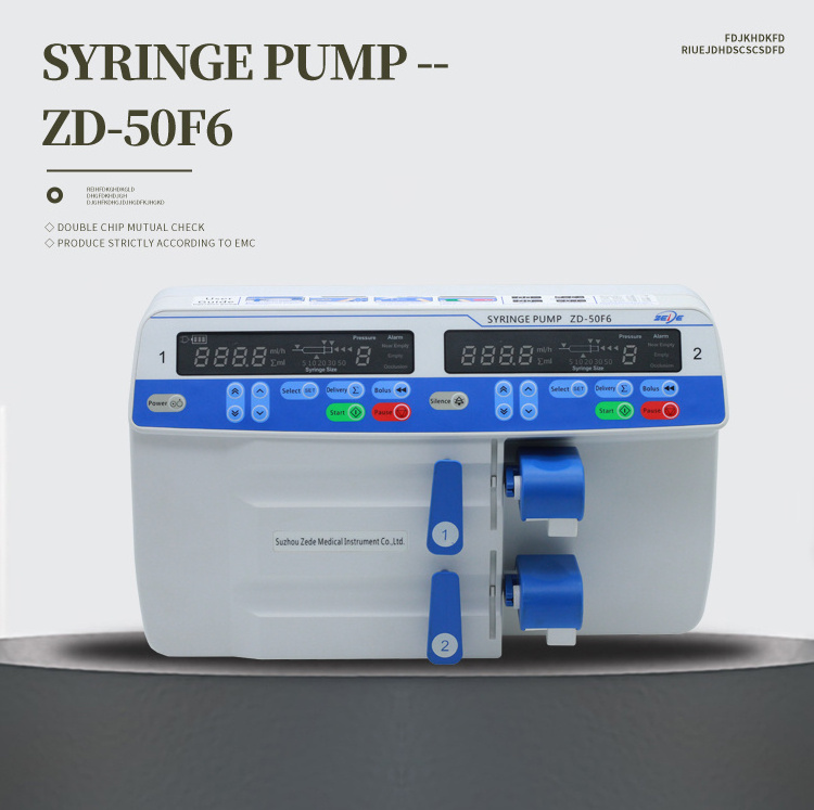 High Quality Dual channel two channels Automatical Laboratory Syringe Pump with Different Flow Rate