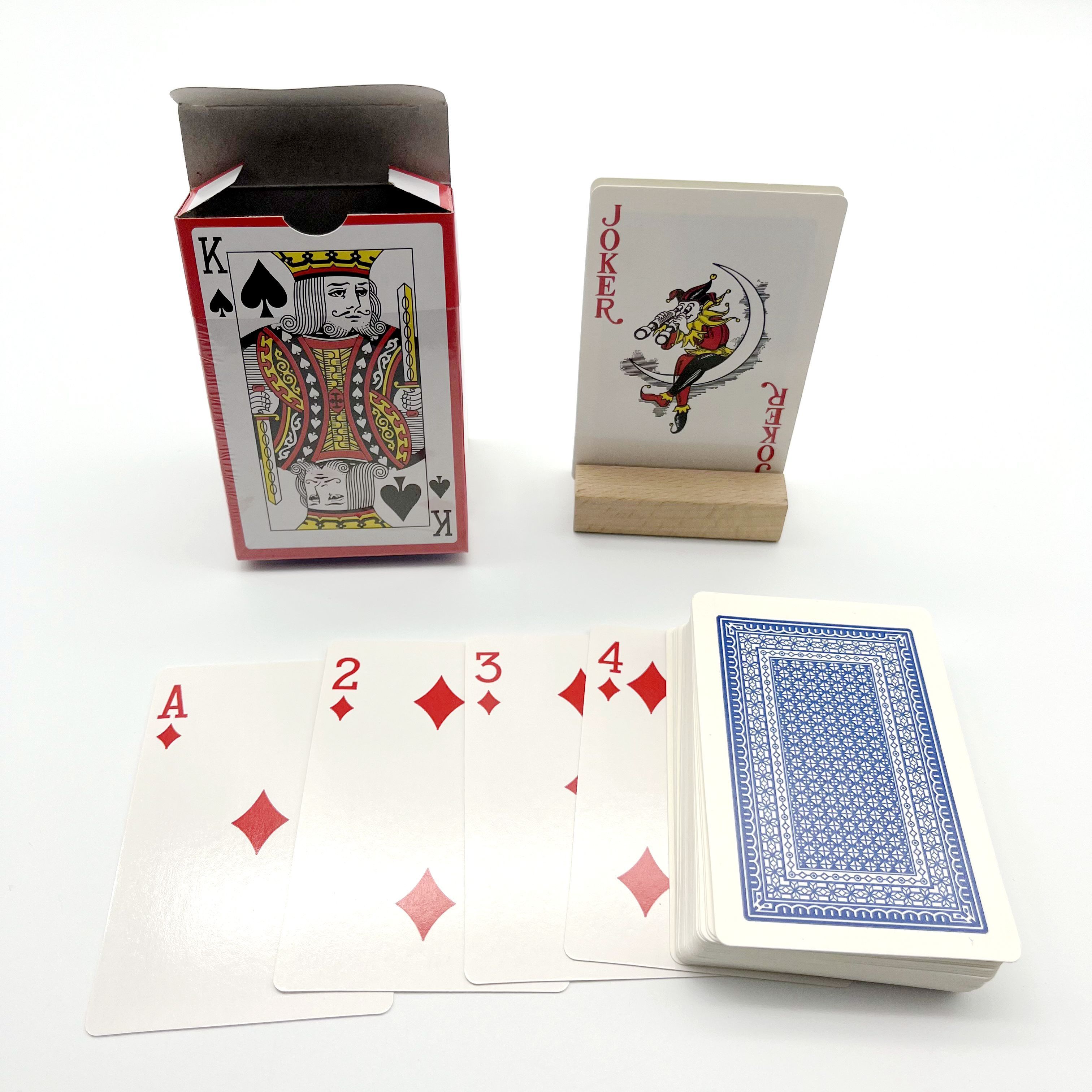 wholesale factory free sample cheap price custom blank paper playing cards sale in bulk