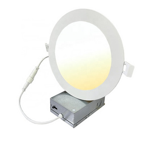 4 inch 4inch 3 cct junction box dimmable recessed led panel light 5cct