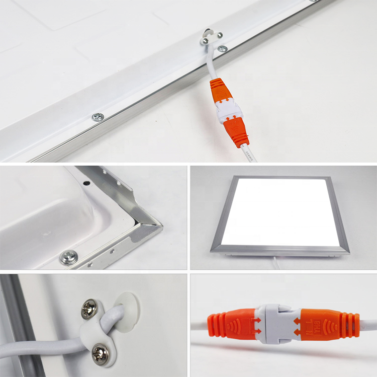 72watt 2x4 1x4 120 x 60 300 x 600 60 x 1200 dimmable surface mount lights office led flat panel fixture