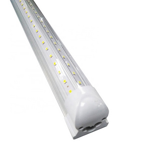 2700k 7200lm 3 4 5 ft feet t8 8ft 36 w 72w v shape led v-shaped shop light fixture