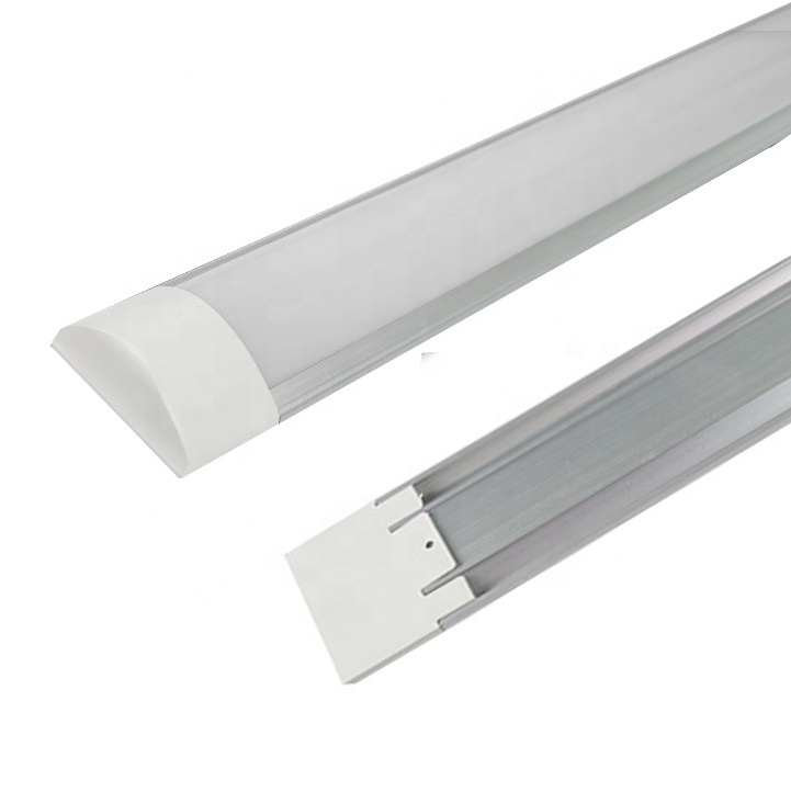 Commercial Office Celling Lighting Fixtures 4ft 1200mm 36W Lamp Shop Linear batten led lights