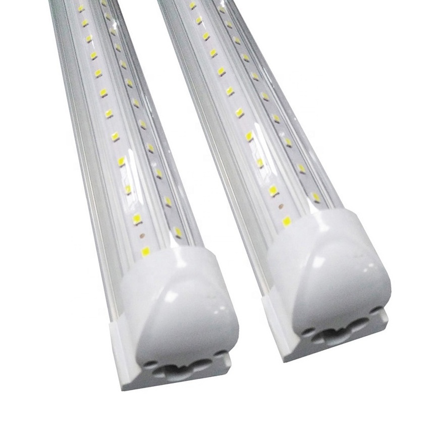 4 foot 6500k t5 t8 t10 aluminium integrated led fluorescent tube light fixture lamp