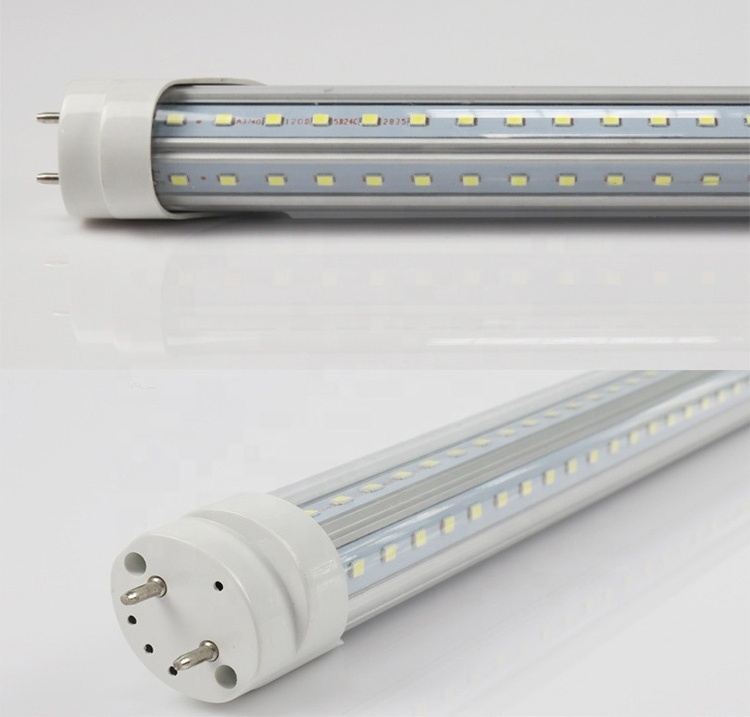 4 foot 6500k t5 t8 t10 aluminium integrated led fluorescent tube light fixture lamp