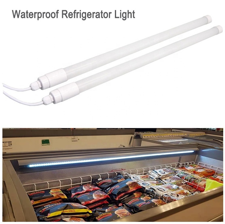 waterproof 0.9m t8 2ft 6500k refrigerator led tube light fixture