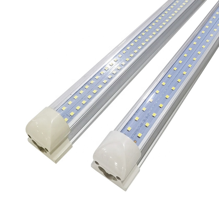 commercial shop lights 18w 72 watt 4ft 6ft 8ft u shaped integrated t8 tubo led tube light fixture