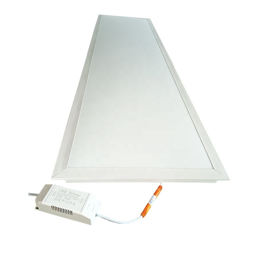 100-120v 4x2 2x4 1200 x 300 recessed led flat panel light white ip65 48w 40w 50w 6500k