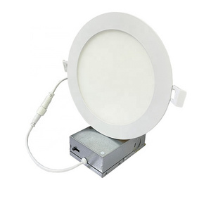 recessed Downlight dimmable smart wifi led panel light round 100-240v 9w 4 Inch