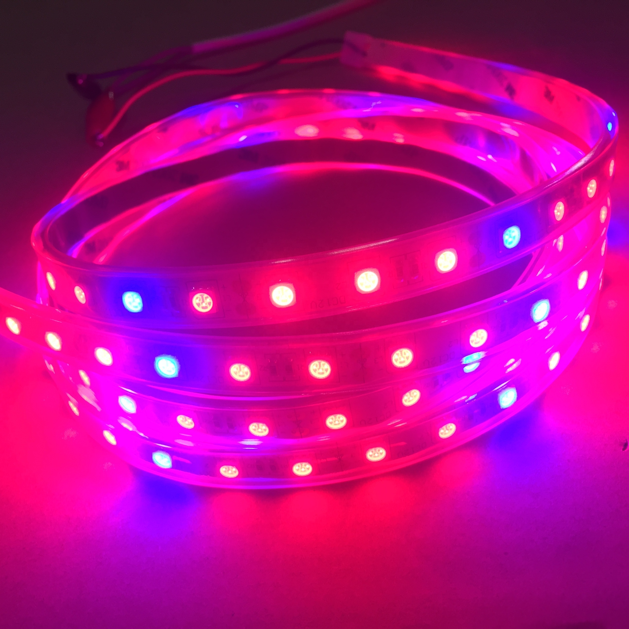 waterproof dc24v 2835 24w 620nm 730nm 850nm 810nm ir 940nm infrared grow led strip