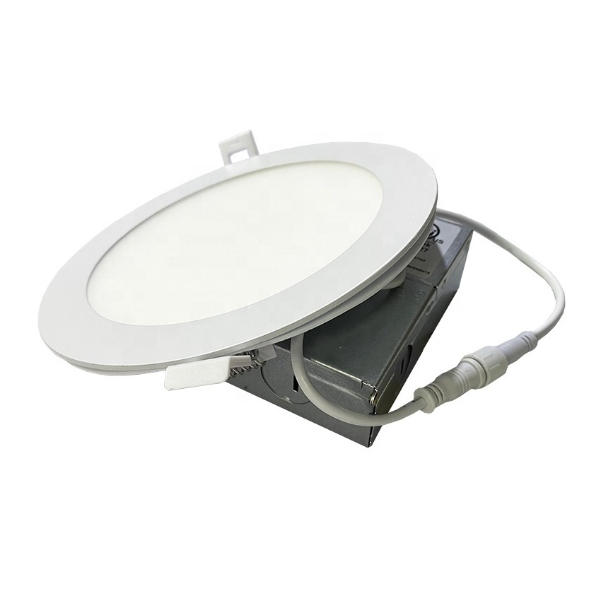 4 inch 4inch 3 cct junction box dimmable recessed led panel light 5cct