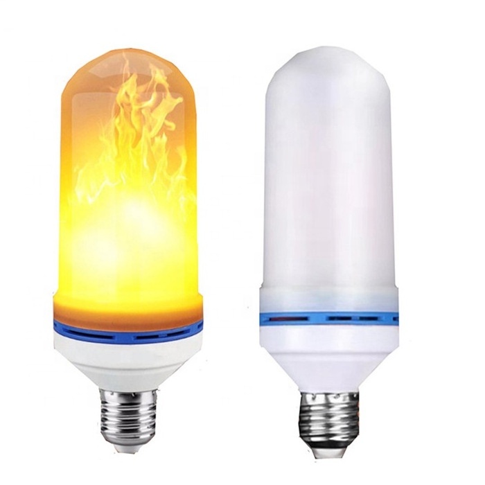 1800K real fire led flame effect bulb with upside down effect