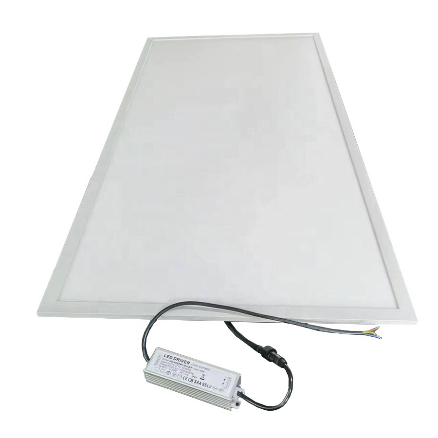 30x60 2x4 1x4 2x2ft square led dimmable flat panel ceiling light for indoor illumination office school hospital home