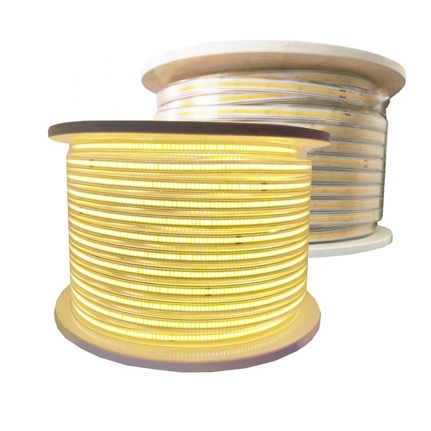 modern novel design high voltage cob led strip light 110v 110vac 220v ac220 ip65 ip68